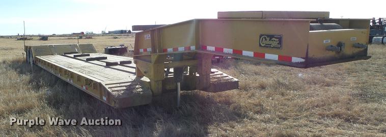 image for item DF2851 2016 Witzco Challenger RG-35 lowboy equipment trailer