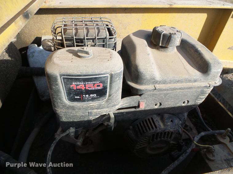 image for item DF2851 2016 Witzco Challenger RG-35 lowboy equipment trailer