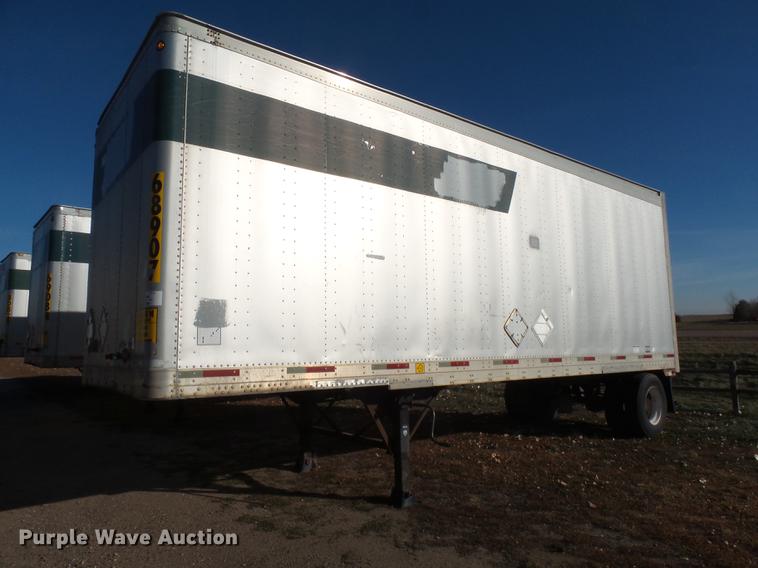 image for item DX9106 2002 Trailmoble dry van trailer