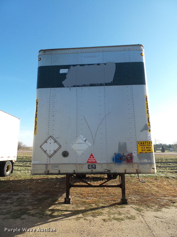 image for item DX9106 2002 Trailmoble dry van trailer