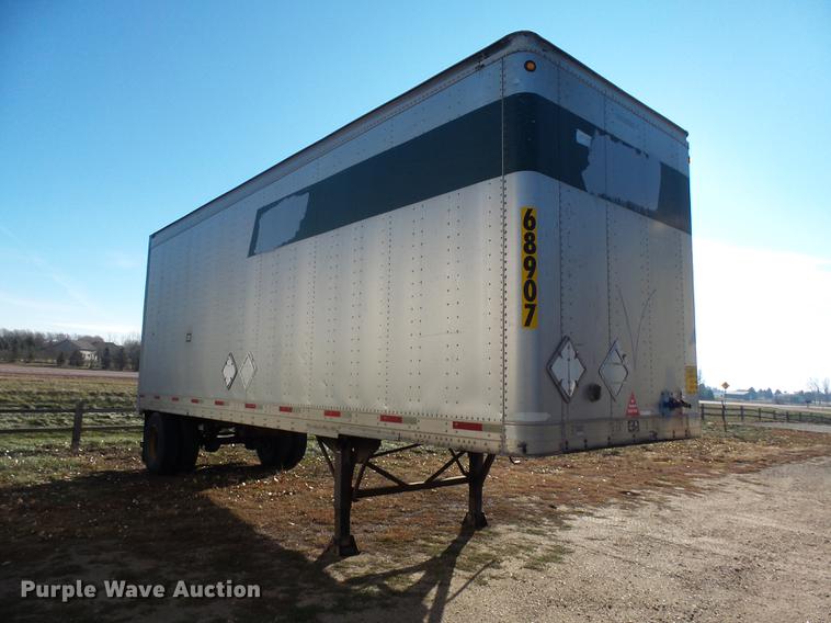 image for item DX9106 2002 Trailmoble dry van trailer
