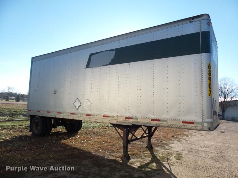 image for item DX9106 2002 Trailmoble dry van trailer