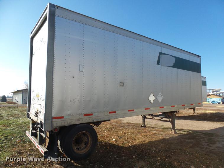 image for item DX9106 2002 Trailmoble dry van trailer