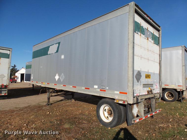 image for item DX9106 2002 Trailmoble dry van trailer