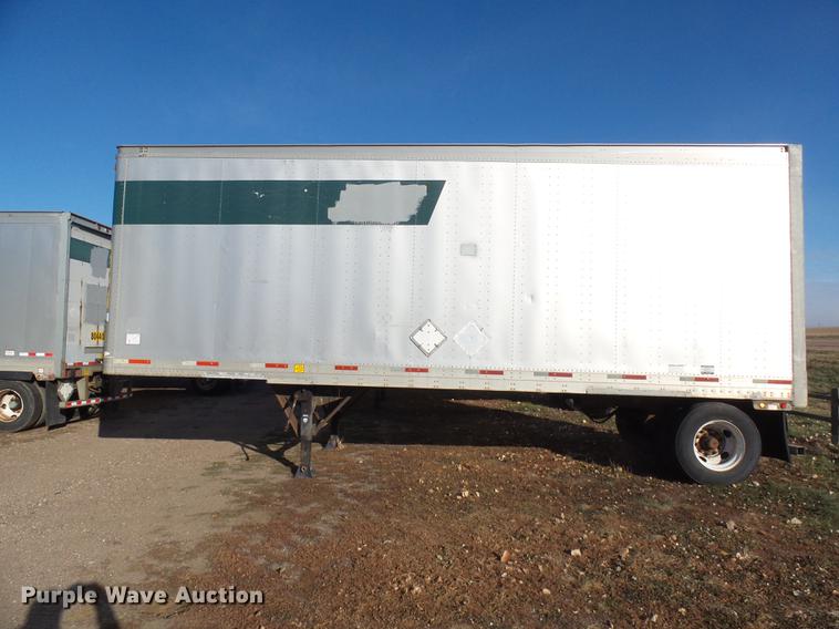 image for item DX9106 2002 Trailmoble dry van trailer