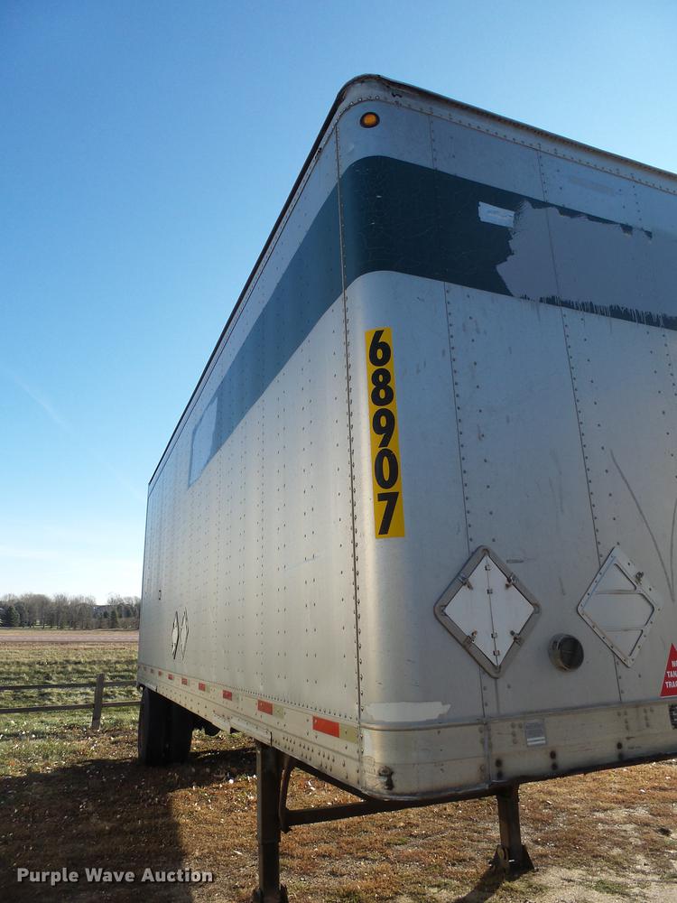 image for item DX9106 2002 Trailmoble dry van trailer