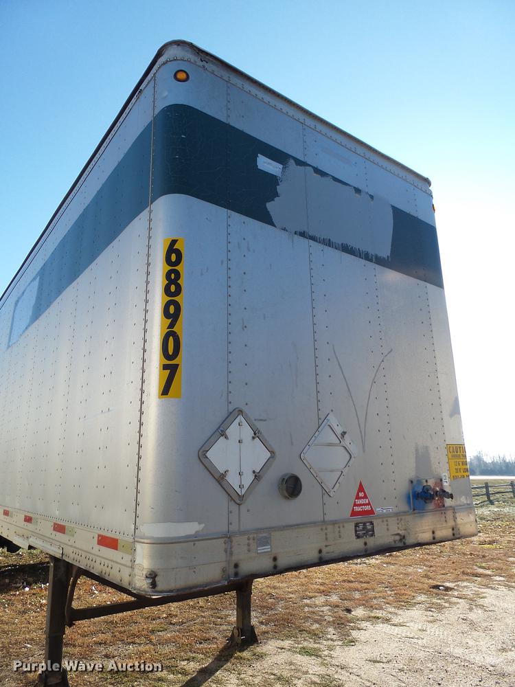 image for item DX9106 2002 Trailmoble dry van trailer