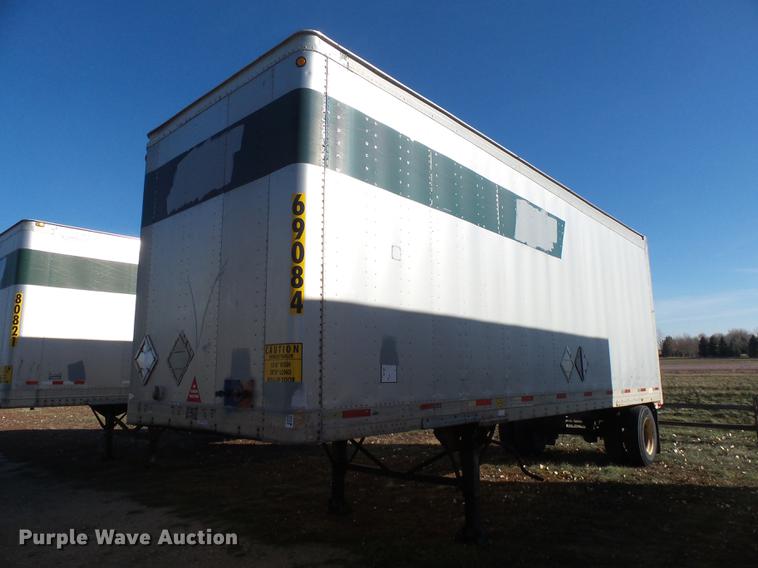 image for item DX9107 2002 Trailmobile dry van trailer