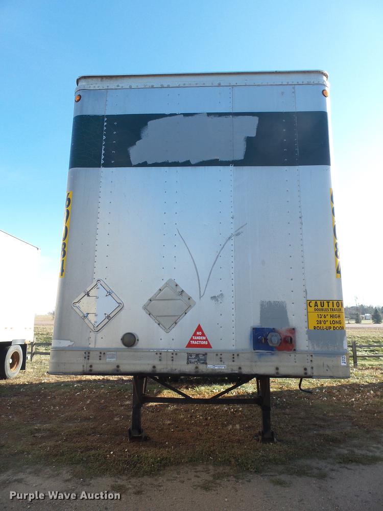 image for item DX9107 2002 Trailmobile dry van trailer