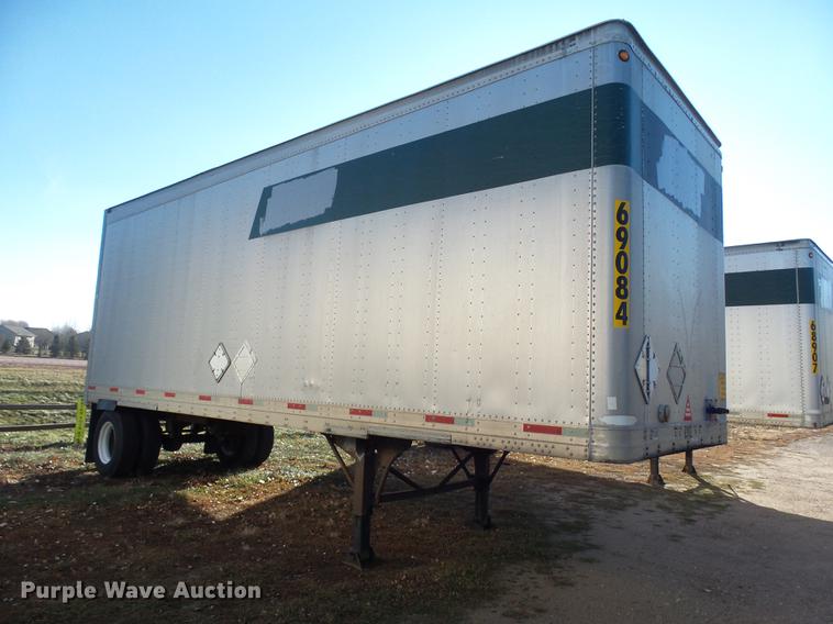 image for item DX9107 2002 Trailmobile dry van trailer
