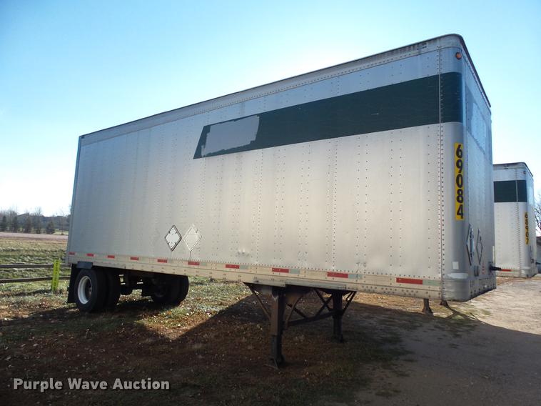 image for item DX9107 2002 Trailmobile dry van trailer