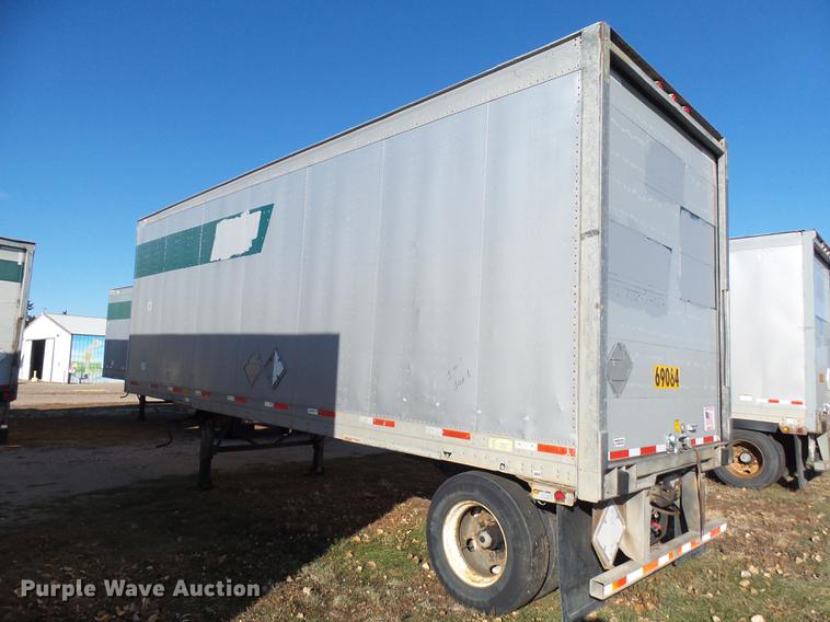 image for item DX9107 2002 Trailmobile dry van trailer