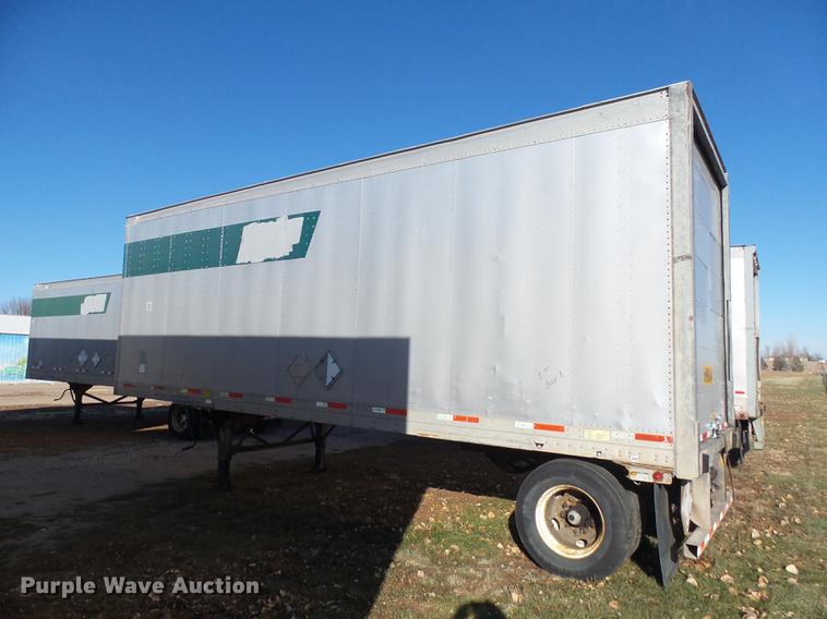 image for item DX9107 2002 Trailmobile dry van trailer