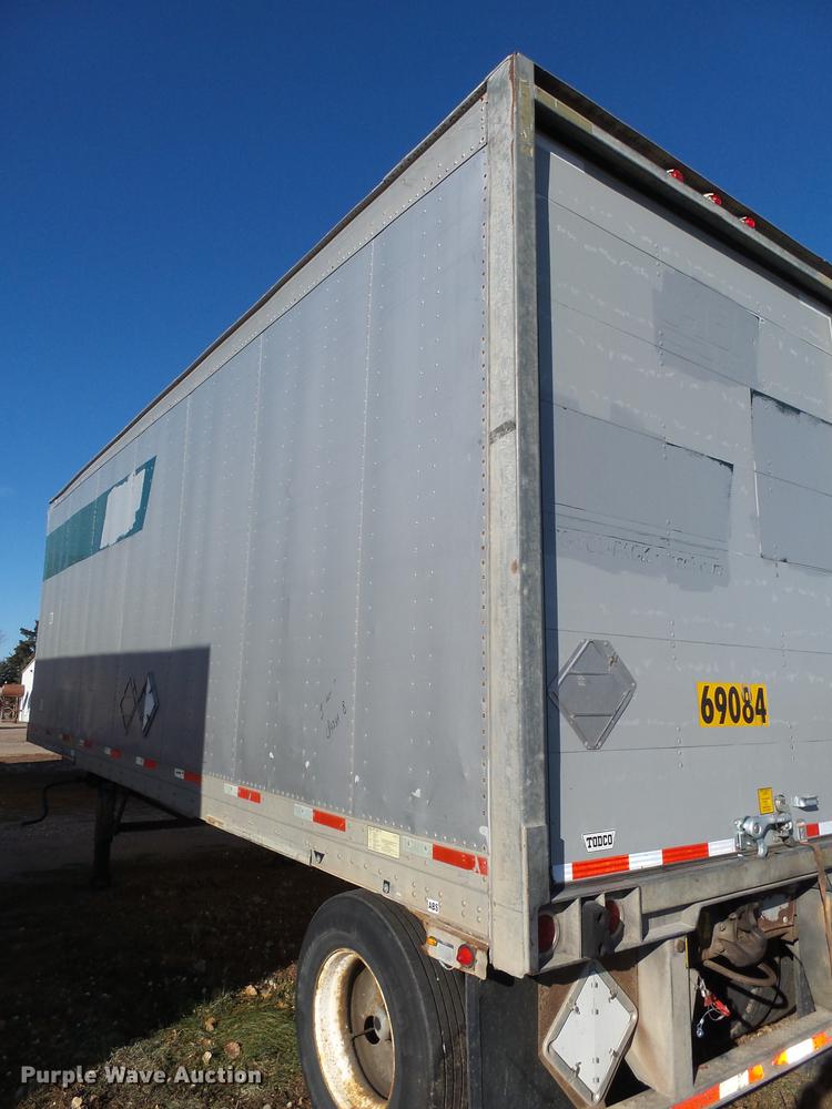 image for item DX9107 2002 Trailmobile dry van trailer