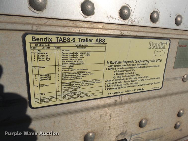 image for item DX9107 2002 Trailmobile dry van trailer