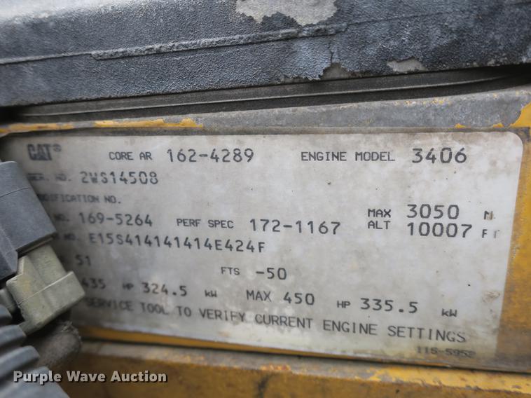 image for item EA9251 2000 Kenworth T800 semi truck