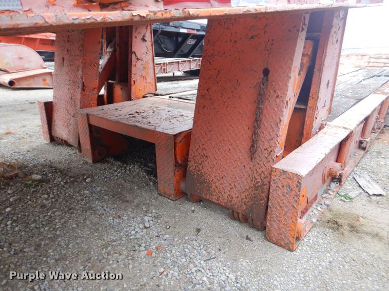 image for item ER9251 1968 Birmingham lowboy equipment trailer