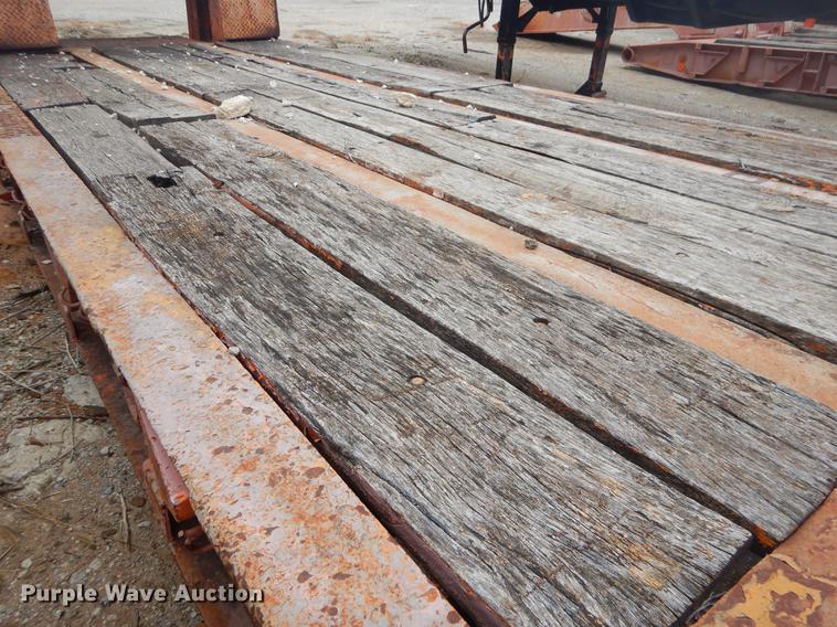 image for item ER9251 1968 Birmingham lowboy equipment trailer