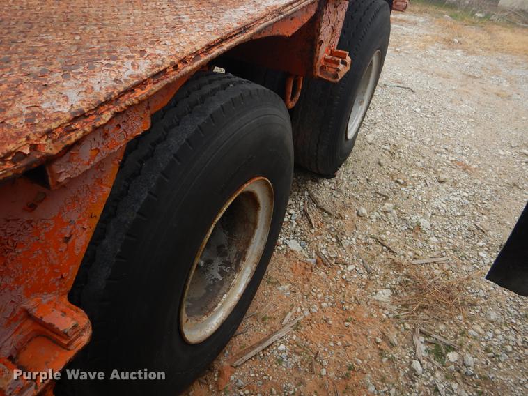 image for item ER9251 1968 Birmingham lowboy equipment trailer