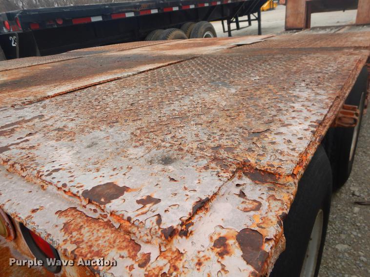 image for item ER9251 1968 Birmingham lowboy equipment trailer