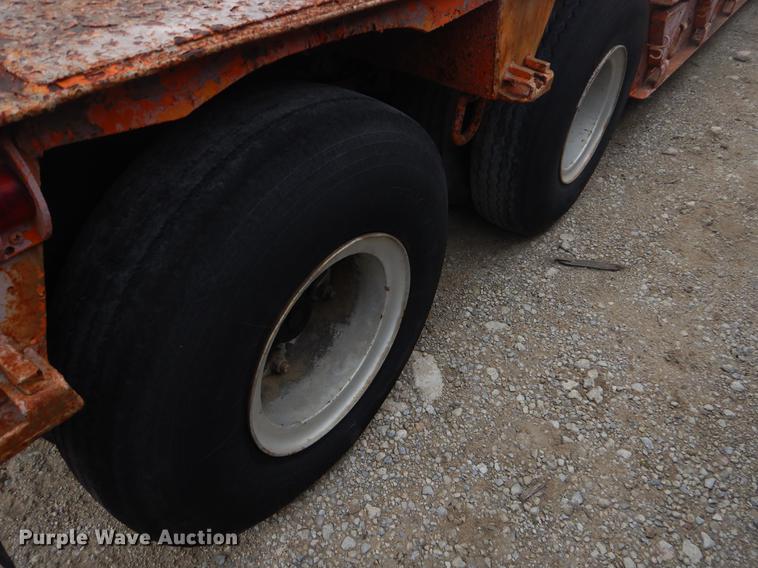 image for item ER9251 1968 Birmingham lowboy equipment trailer