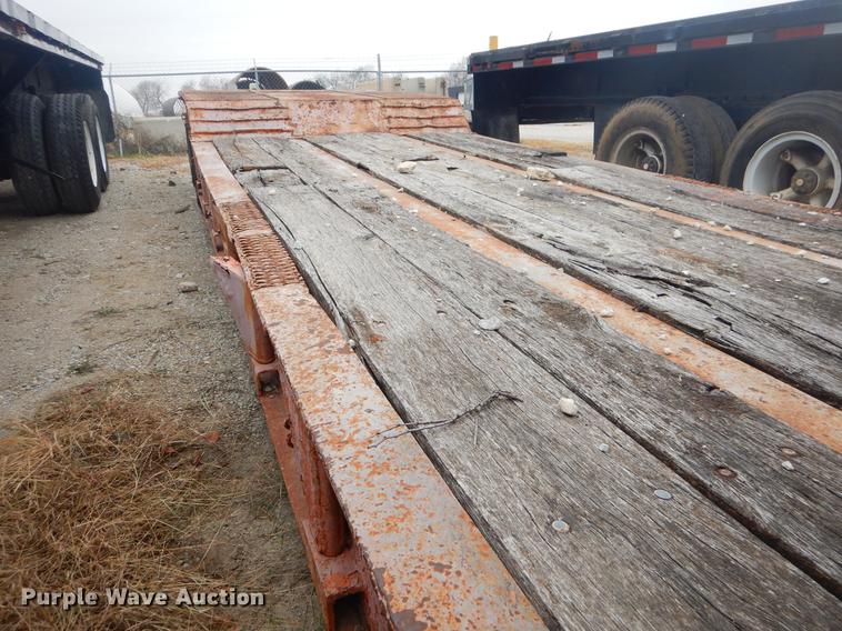 image for item ER9251 1968 Birmingham lowboy equipment trailer