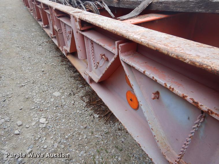 image for item ER9253 1981 Clark lowboy equipment trailer