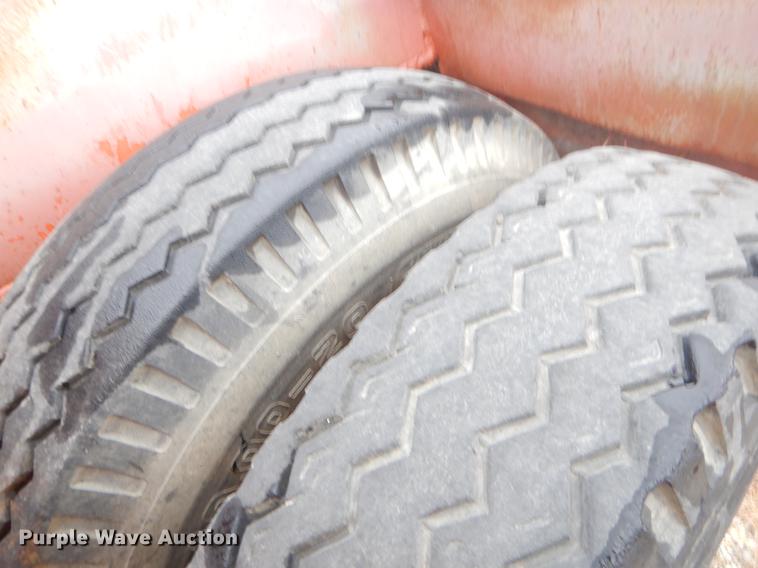 image for item ER9253 1981 Clark lowboy equipment trailer