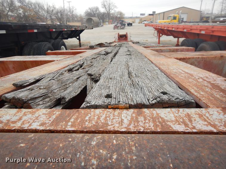 image for item ER9253 1981 Clark lowboy equipment trailer