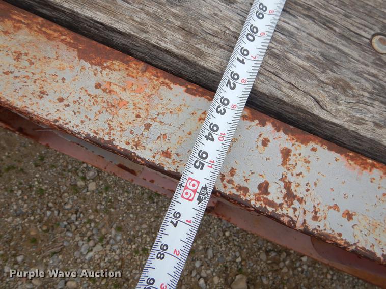 image for item ER9253 1981 Clark lowboy equipment trailer