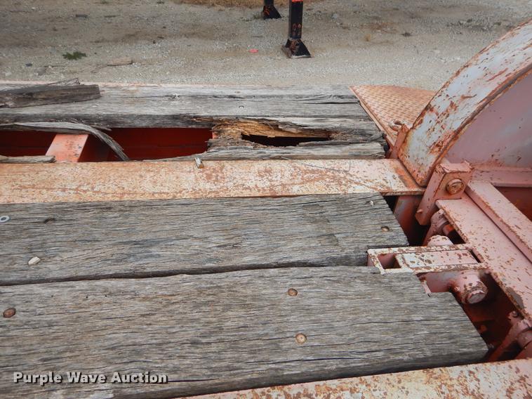 image for item ER9253 1981 Clark lowboy equipment trailer