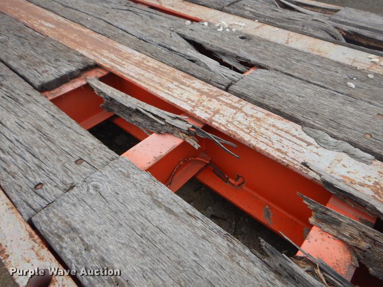 image for item ER9253 1981 Clark lowboy equipment trailer