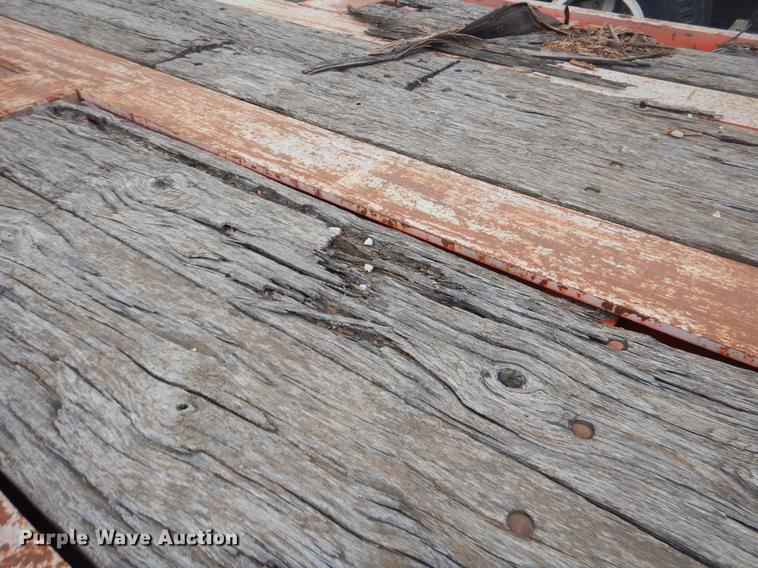 image for item ER9253 1981 Clark lowboy equipment trailer