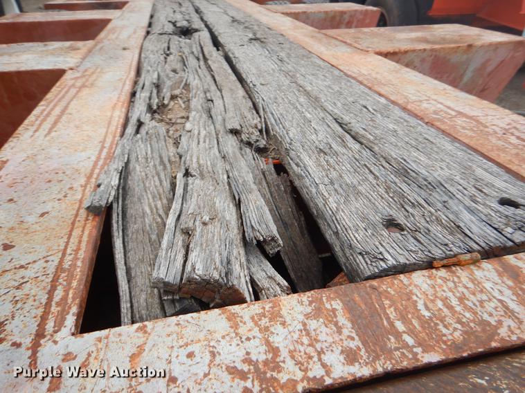 image for item ER9253 1981 Clark lowboy equipment trailer