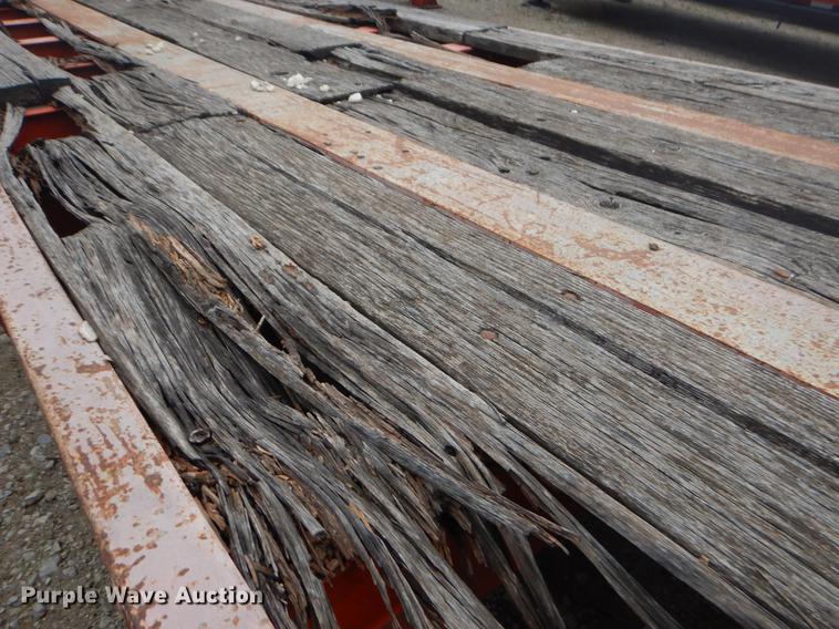 image for item ER9253 1981 Clark lowboy equipment trailer