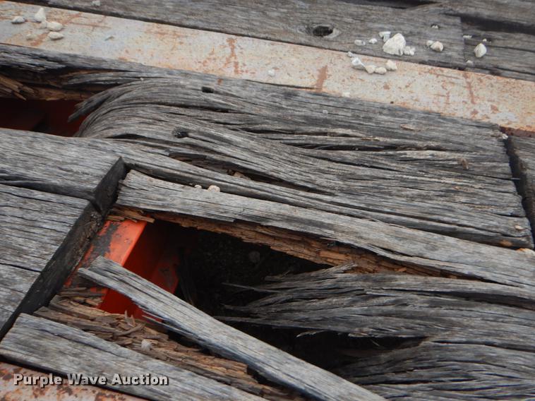 image for item ER9253 1981 Clark lowboy equipment trailer