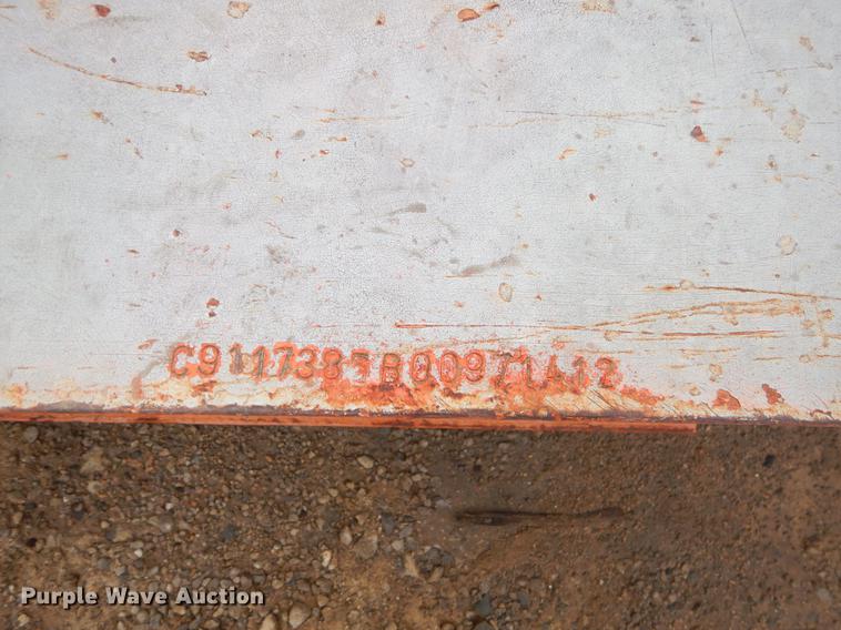 image for item ER9253 1981 Clark lowboy equipment trailer