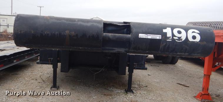 image for item ER9255 1974 Birmingham 1240FLATZA drop deck equipment trailer