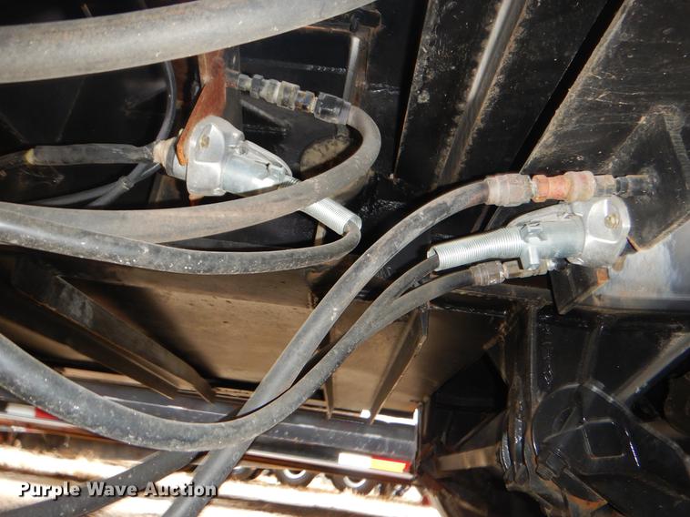 image for item ER9255 1974 Birmingham 1240FLATZA drop deck equipment trailer