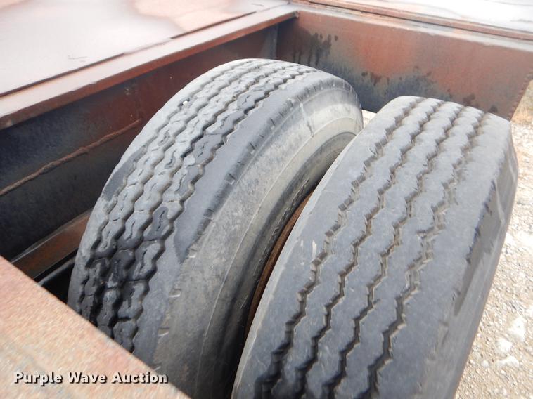 image for item ER9255 1974 Birmingham 1240FLATZA drop deck equipment trailer