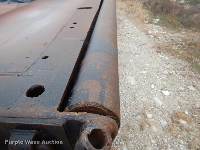 image for item ER9255 1974 Birmingham 1240FLATZA drop deck equipment trailer