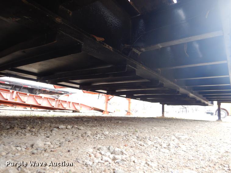 image for item ER9255 1974 Birmingham 1240FLATZA drop deck equipment trailer