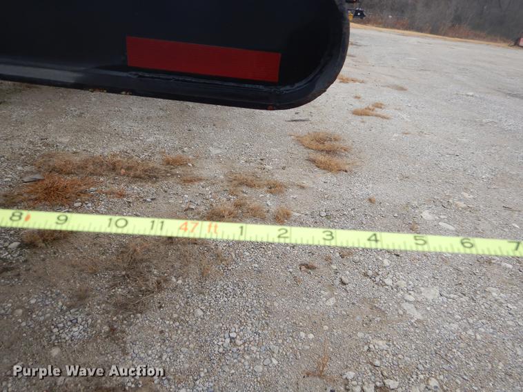 image for item ER9255 1974 Birmingham 1240FLATZA drop deck equipment trailer