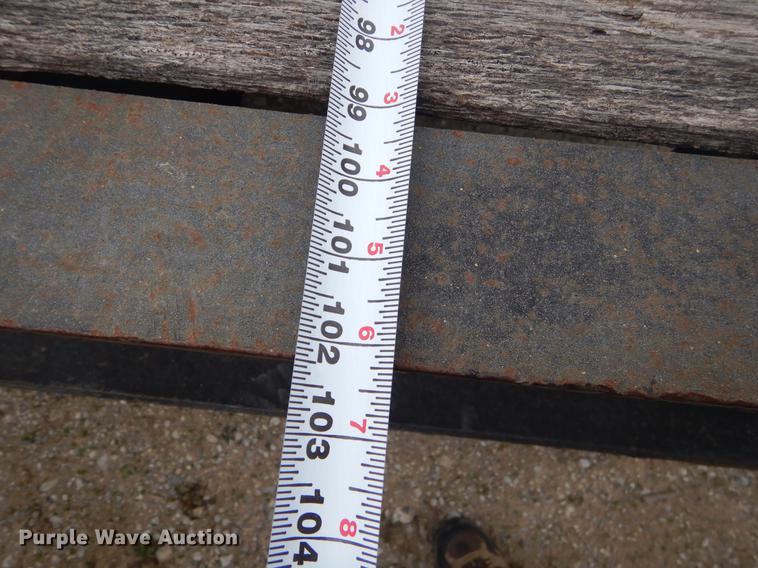 image for item ER9255 1974 Birmingham 1240FLATZA drop deck equipment trailer