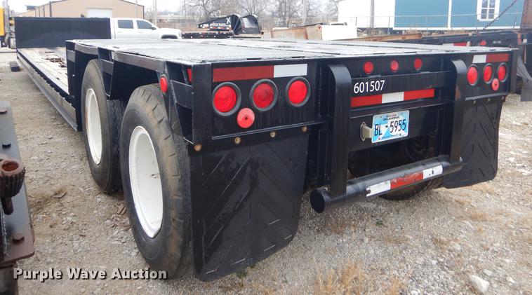 image for item ER9256 1980 Hercules drop deck trailer