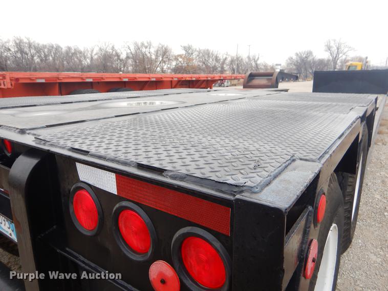 image for item ER9256 1980 Hercules drop deck trailer