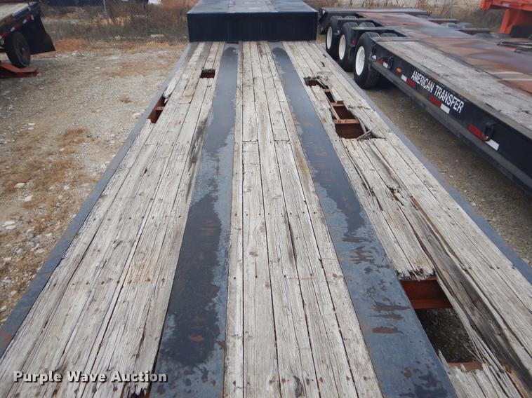 image for item ER9256 1980 Hercules drop deck trailer