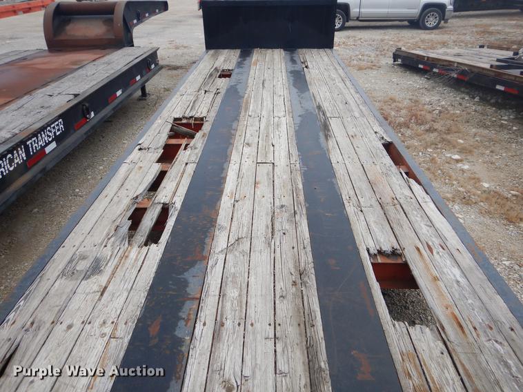 image for item ER9256 1980 Hercules drop deck trailer
