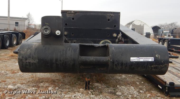 image for item ER9257 1970 Birmingham lowboy equipment trailer