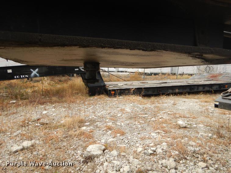 image for item ER9257 1970 Birmingham lowboy equipment trailer